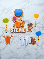 Personalised Lorax Cake Toppers Set - Demi's Krafts
