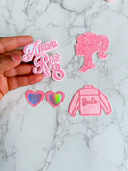 Bubblegum Pink Glitter Cardstock - Demi's Krafts
