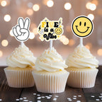 Groovy Five is a Vibe Cake Topper : Boy themed - Demi's Krafts