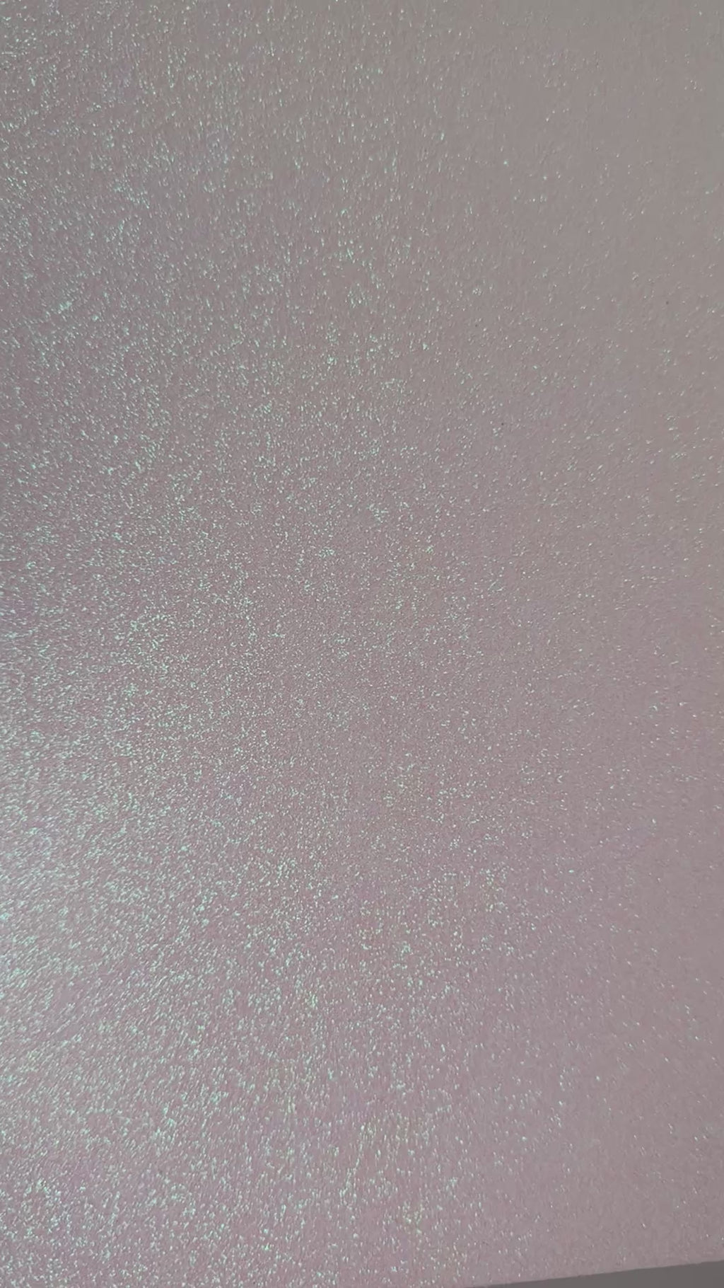 Iridescent White Glitter Cardstock