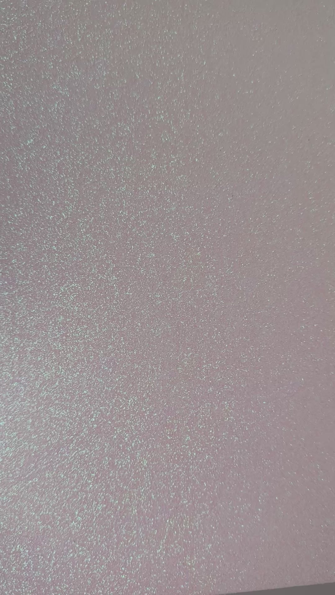 Iridescent White Glitter Cardstock